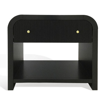 Catania 30 in. Nightstand - Black