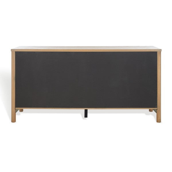 Bordonaro 66 in. Oak Veneer Dresser - Natural