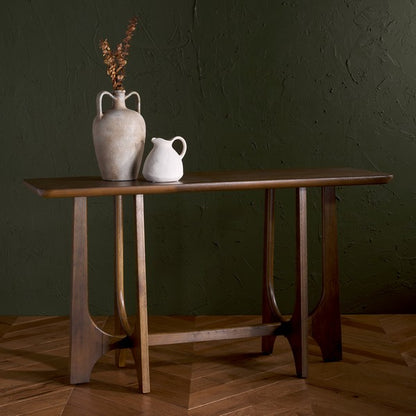Ruina 54 in. Rubberwood Console Table