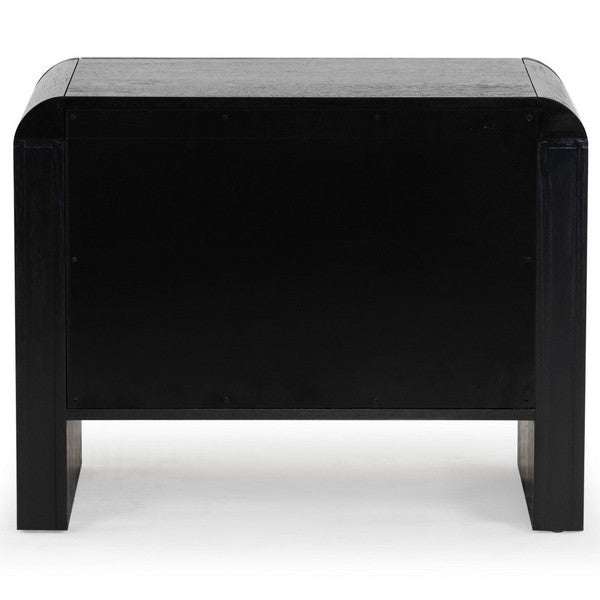 Varesino 29 in. Rubberwood Nightstand