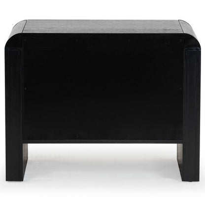 Varesino 29 in. Rubberwood Nightstand