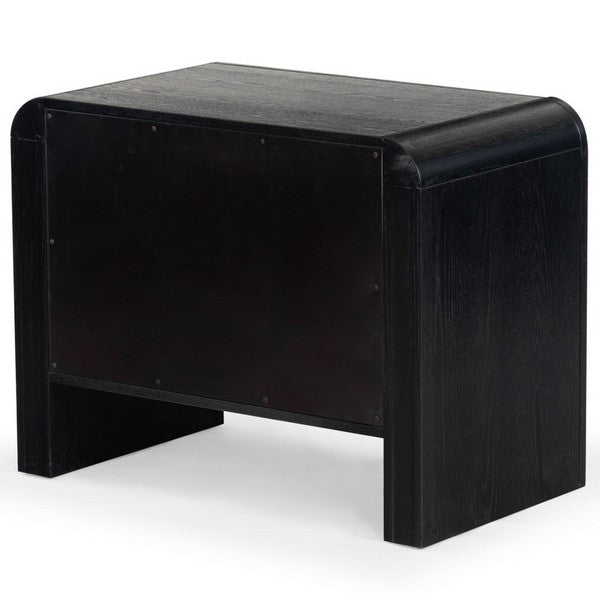 Varesino 29 in. Rubberwood Nightstand