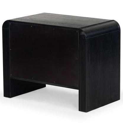Varesino 29 in. Rubberwood Nightstand