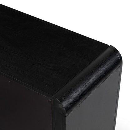 Varesino 29 in. Rubberwood Nightstand