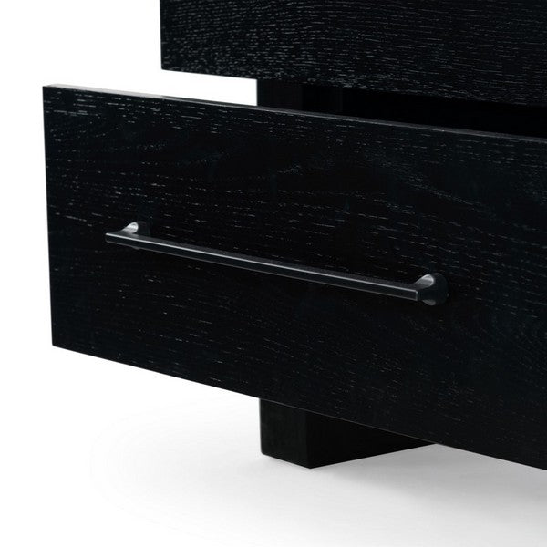 Varesino 29 in. Rubberwood Nightstand