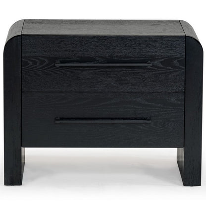 Varesino 29 in. Rubberwood Nightstand