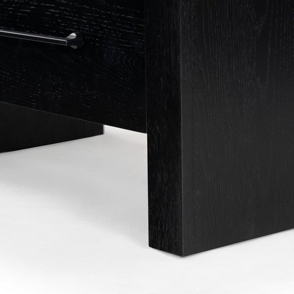 Varesino 29 in. Rubberwood Nightstand