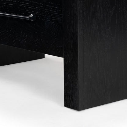 Varesino 29 in. Rubberwood Nightstand