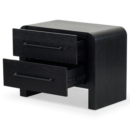 Varesino 29 in. Rubberwood Nightstand
