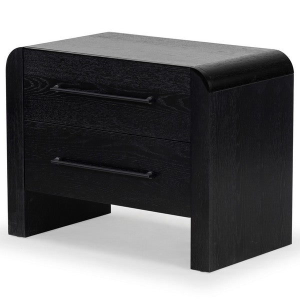 Varesino 29 in. Rubberwood Nightstand
