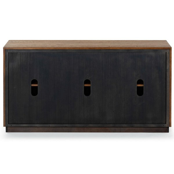 Finita 60 in. Oak Veneer Sideboard - Medium Oak