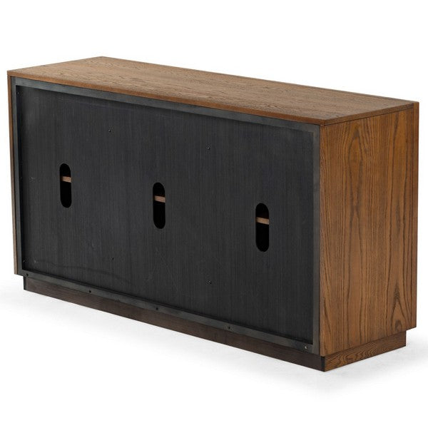 Finita 60 in. Oak Veneer Sideboard - Medium Oak