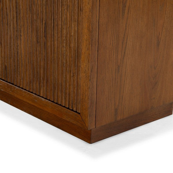 Finita 60 in. Oak Veneer Sideboard - Medium Oak