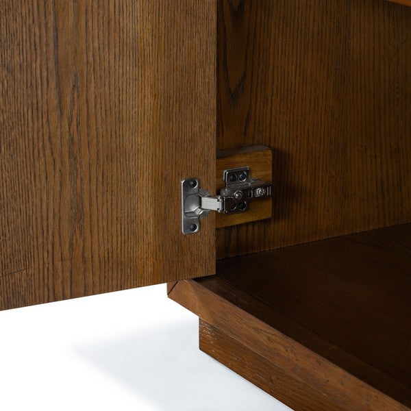 Finita 60 in. Oak Veneer Sideboard - Medium Oak