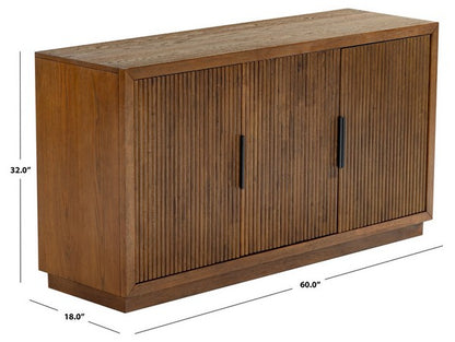 Finita 60 in. Oak Veneer Sideboard - Medium Oak