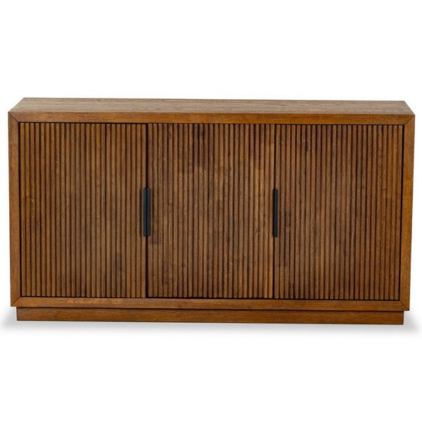 Finita 60 in. Oak Veneer Sideboard - Medium Oak