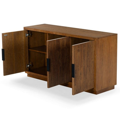 Finita 60 in. Oak Veneer Sideboard - Medium Oak