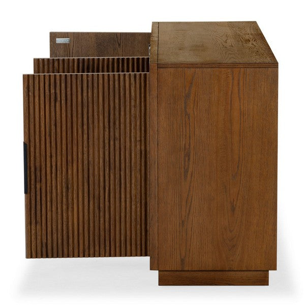 Finita 60 in. Oak Veneer Sideboard - Medium Oak