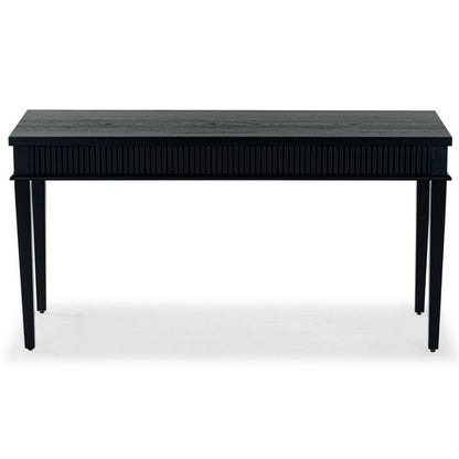 Spoleto 60 in. Rubber Wood Desk - Black