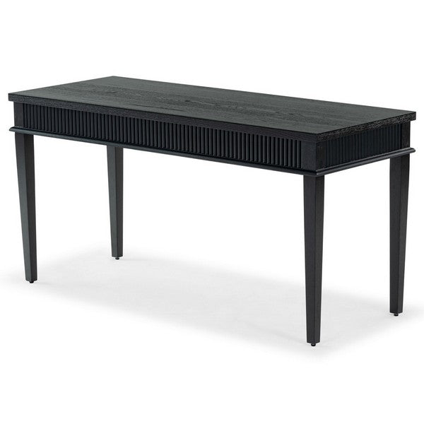 Spoleto 60 in. Rubber Wood Desk - Black