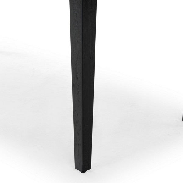 Spoleto 60 in. Rubber Wood Desk - Black