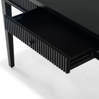 Spoleto 60 in. Rubber Wood Desk - Black