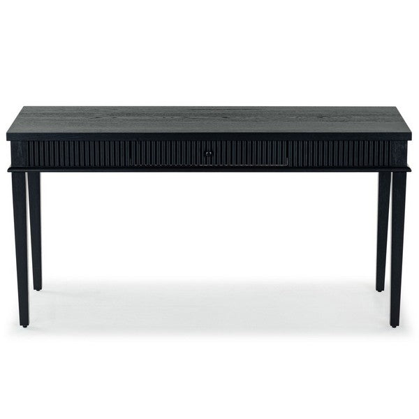 Spoleto 60 in. Rubber Wood Desk - Black