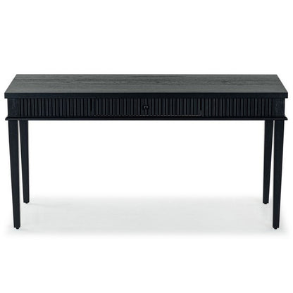 Spoleto 60 in. Rubber Wood Desk - Black