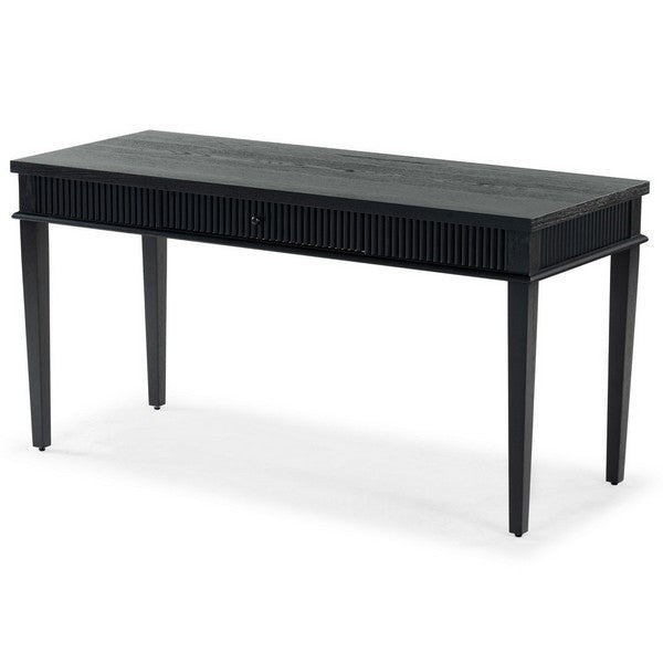 Spoleto 60 in. Rubber Wood Desk - Black