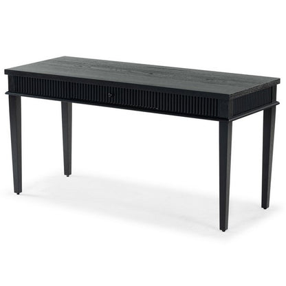 Spoleto 60 in. Rubber Wood Desk - Black