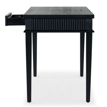 Spoleto 60 in. Rubber Wood Desk - Black
