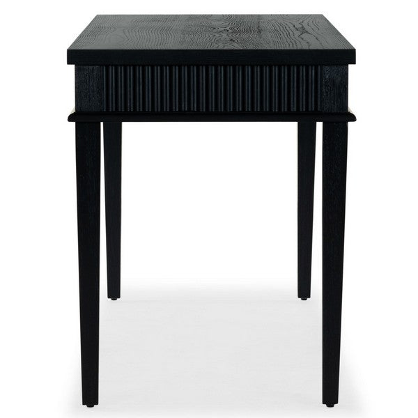 Spoleto 60 in. Rubber Wood Desk - Black
