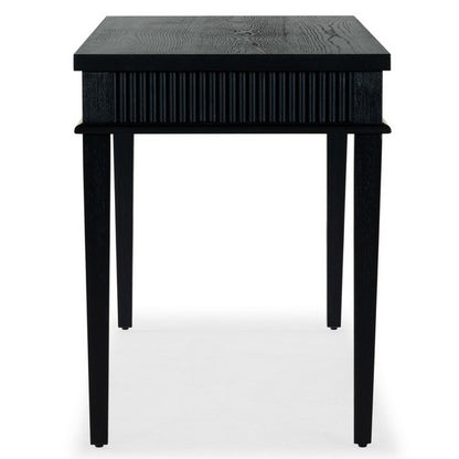 Spoleto 60 in. Rubber Wood Desk - Black