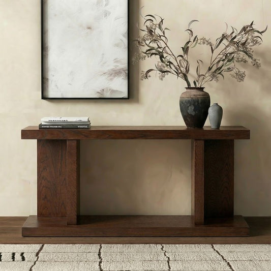 Tomio 58 in. Wood Console Table
