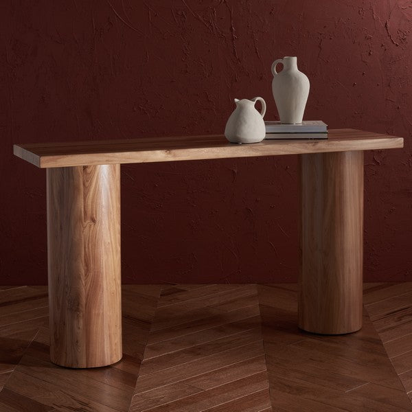 Pietro 54 in. Elm Wood Console Table