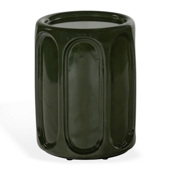 Biffi 18 in. Concrete Outdoor Accent Table
