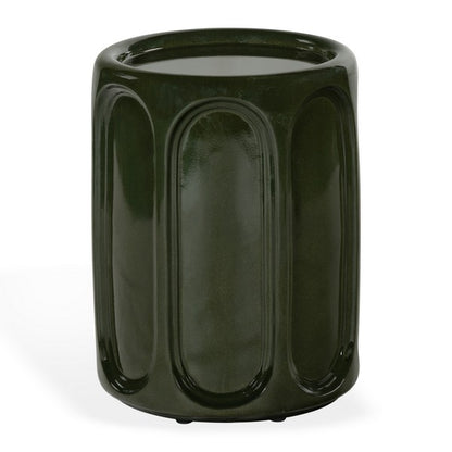 Biffi 18 in. Concrete Outdoor Accent Table