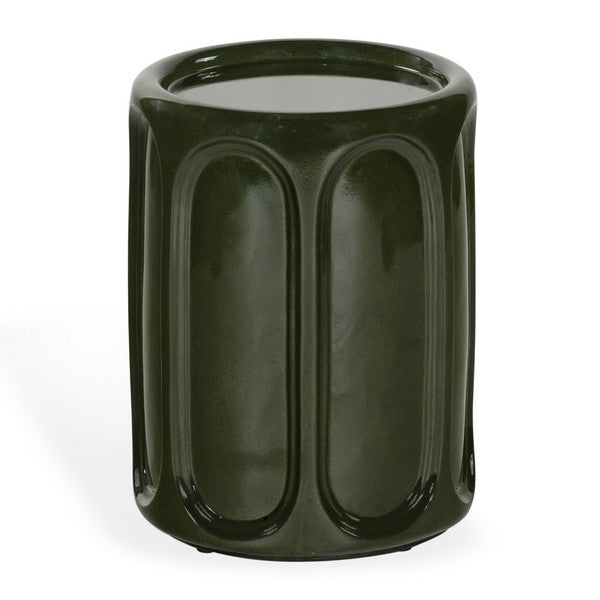Biffi 18 in. Concrete Outdoor Accent Table