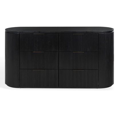 Roncaro 60 in. Rubberwood Dresser