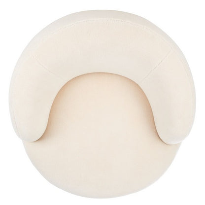 Galvani Faux Lamb Wool Swivel Chair