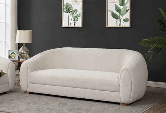 Firenze 89 in. Boucle Sofa