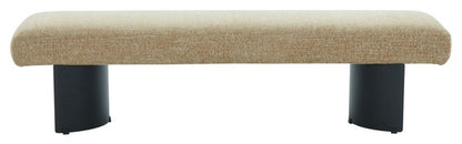 Olda Metal Legs Bench