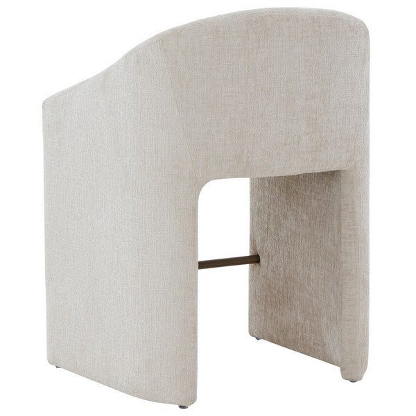 Caserta Chenille Counter Stool