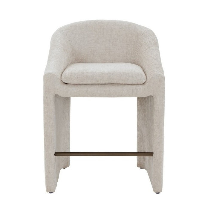 Caserta Chenille Counter Stool