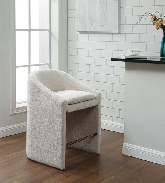 Caserta Chenille Counter Stool