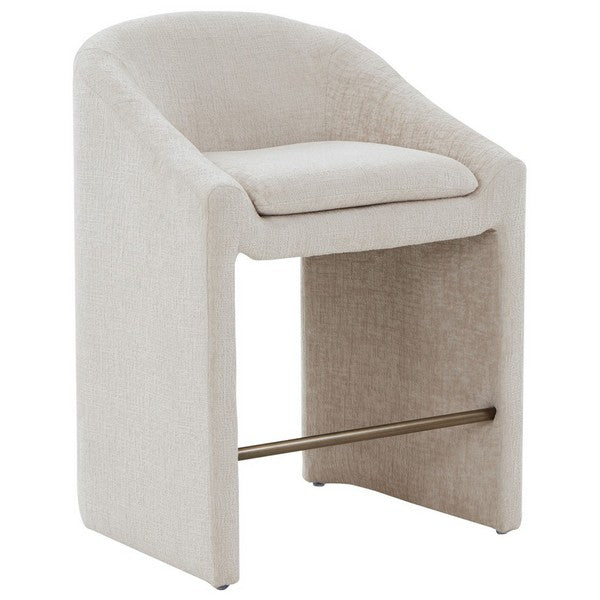 Caserta Chenille Counter Stool