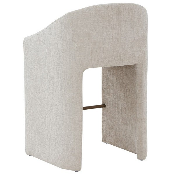 Caserta Chenille Bar Stool