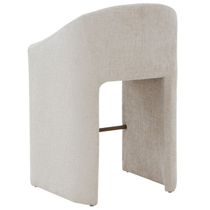 Caserta Chenille Bar Stool