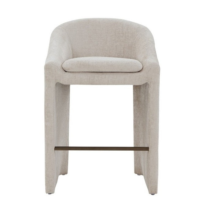 Caserta Chenille Bar Stool