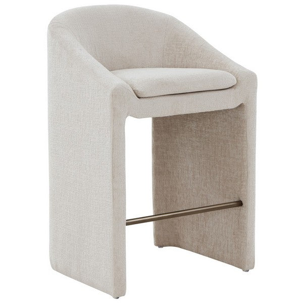 Caserta Chenille Bar Stool